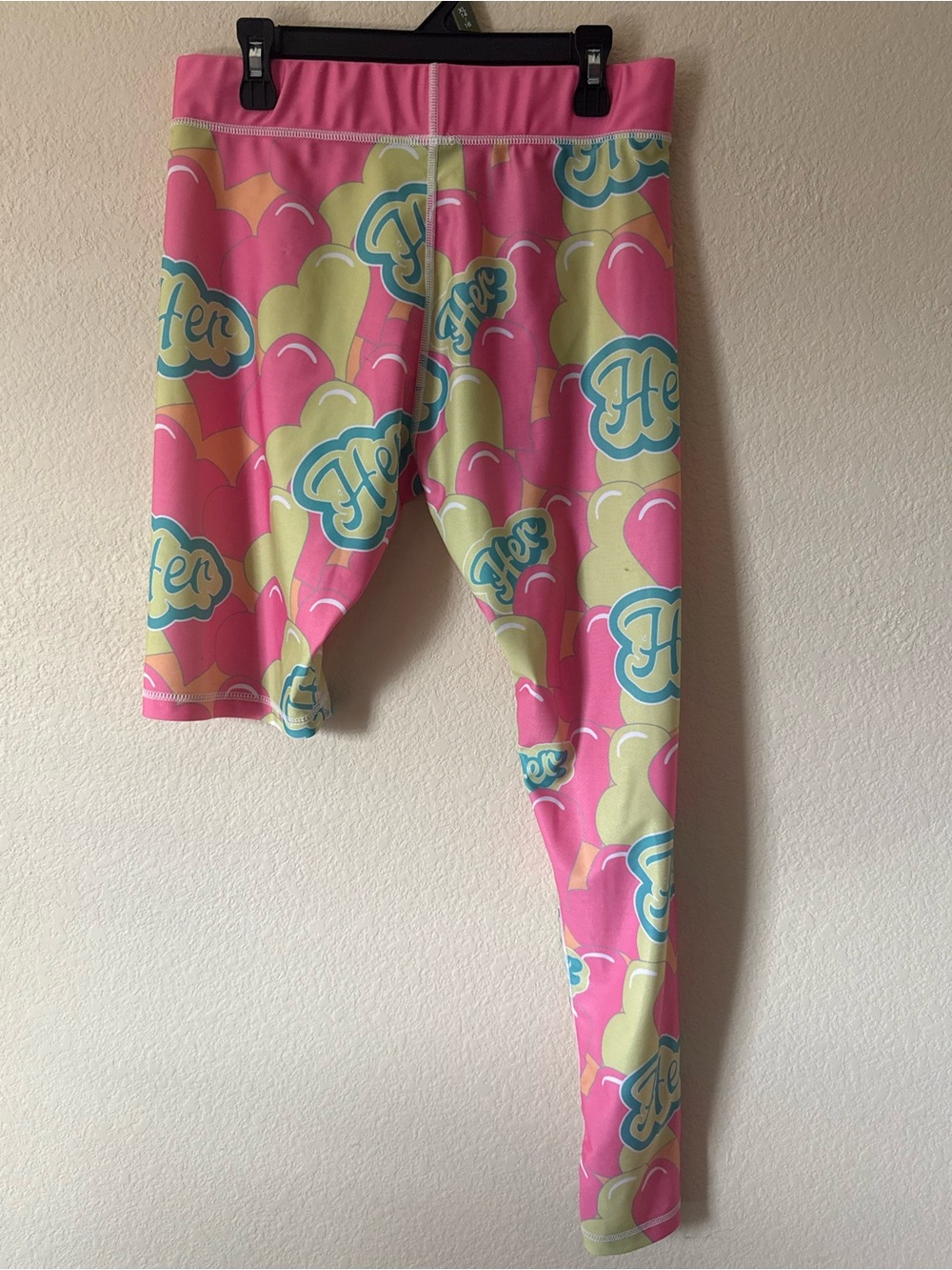 HER A'symmetric Mid-Rise Single-Leg Basketball Leggings Women’s M -Imperfections